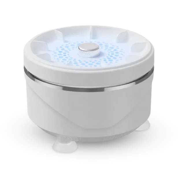 Un appareil PuriEasy blanc vu de trois quarts